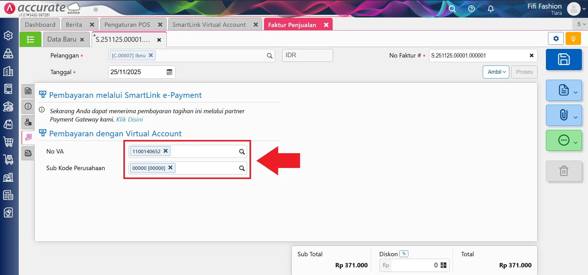 cara menggunakan VA BCA